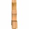 Ekena Millwork Davenport Rough Sawn Timber Gable Bracket, Western Red Cedar, 60"W x 35"H x 6"D x 6"F, 14/12 Pitch GBW060X35X0606DAV00RWR - alternate 2